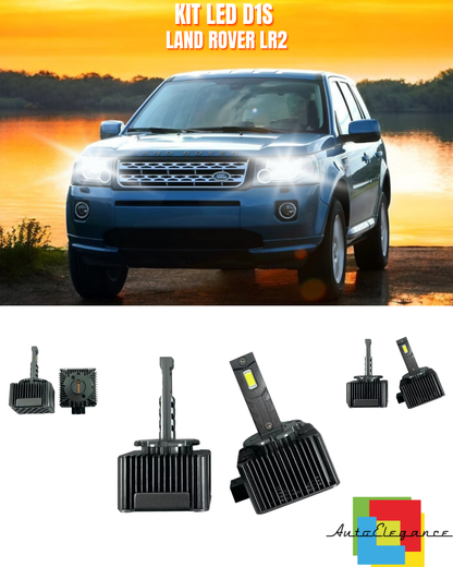 ⭐LAMPADE ANABBAGLIANTI D1S LED 6000K DA XENON ADATTO PER LAND ROVER LR2⭐