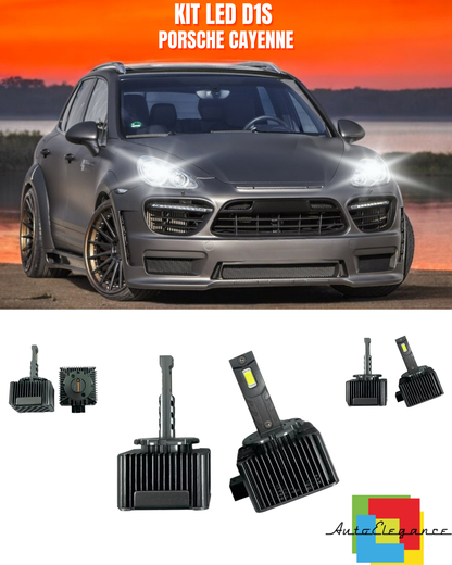⭐LAMPADE ANABBAGLIANTI D1S LED 6000K DA XENON ADATTO PER PORSCHE CAYENNE⭐