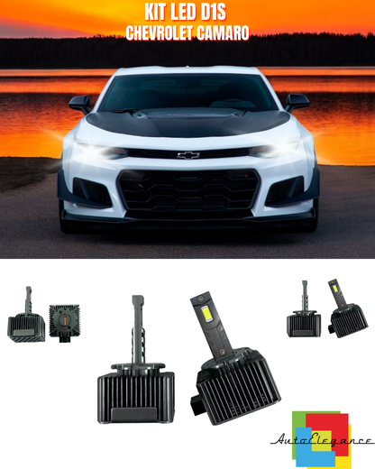 ⭐LAMPADE ANABBAGLIANTI D1S LED 6000K DA XENON ADATTO PER CHEVROLET CAMARO⭐