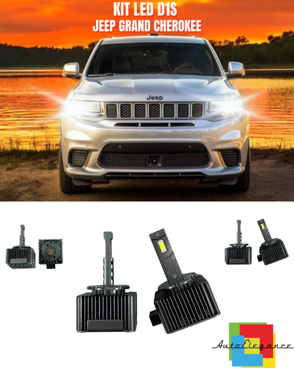 ⭐LAMPADE ANABBAGLIANTI D1S LED 6000K DA XENON ADATTO PER JEEP GRAND CHEROKEE⭐