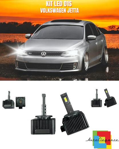 ⭐LAMPADE ANABBAGLIANTI D1S LED 6000K DA XENON ADATTO PER VOLKSWAGEN JETTA⭐