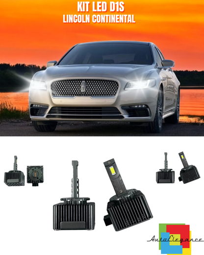 ⭐LAMPADE ANABBAGLIANTI D1S LED 6000K DA XENON ADATTO PER LINCOLN CONTINENTAL⭐