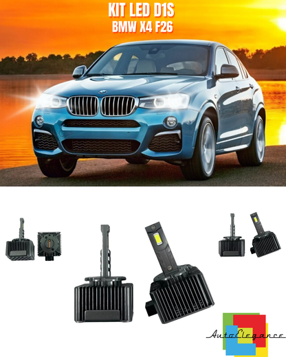 ⭐LAMPADE ANABBAGLIANTI D1S LED 6000K DA XENON ADATTO PER BMW X4 F26⭐