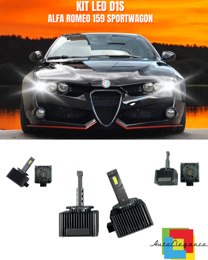 ⭐LAMPADE ANABBAGLIANTI D1S LED 6000K ADATTO PER ALFA ROMEO 159 SPORTWAGON⭐