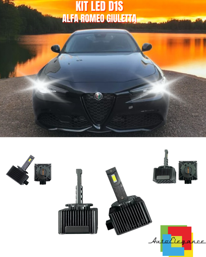 ⭐LAMPADE ANABBAGLIANTI D1S LED 6000K ADATTO PER ALFA ROMEO GIULETTA⭐