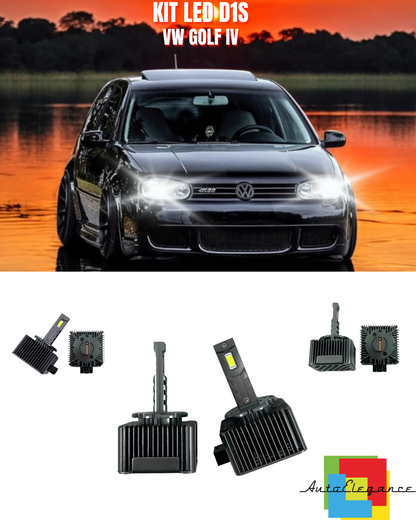 ⭐LAMPADE ANABBAGLIANTI D1S LED 6000K ADATTO PER VW GOLF IV⭐