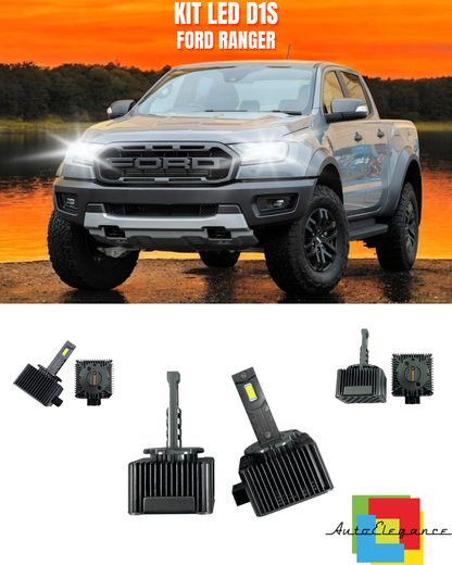 ⭐LAMPADE ANABBAGLIANTI D1S LED 6000K ADATTO PER FORD RANGER⭐