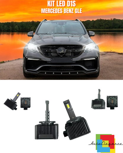 ⭐LAMPADE ANABBAGLIANTI D1S LED 6000K ADATTO PER MERCEDES BENZ GLE⭐
