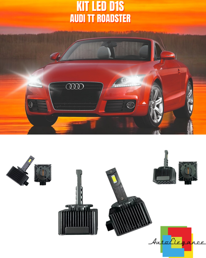 ⭐LAMPADE ANABBAGLIANTI D1S LED 6000K ADATTO PER AUDI TT ROADSTER⭐