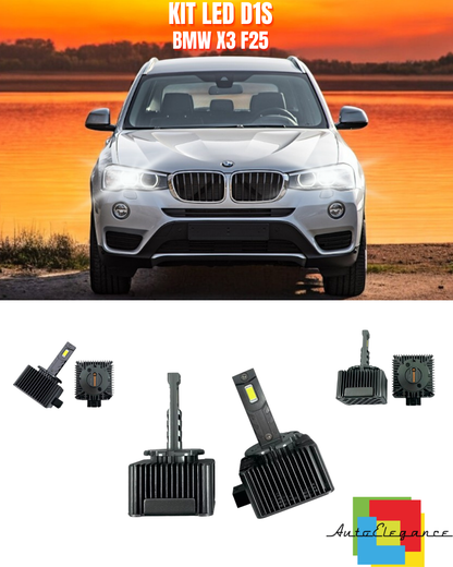 ⭐LAMPADE ANABBAGLIANTI D1S LED 6000K ADATTO PER BMW X3 F25⭐