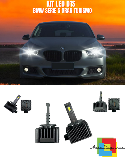 ⭐LAMPADE ANABBAGLIANTI D1S LED 6000K ADATTO PER BMW SERIE 5 GRAN TURISMO⭐