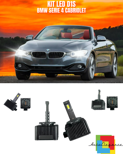 ⭐LAMPADE ANABBAGLIANTI D1S LED 6000K  ADATTO PER BMW SERIE 4 CABRIOLET⭐
