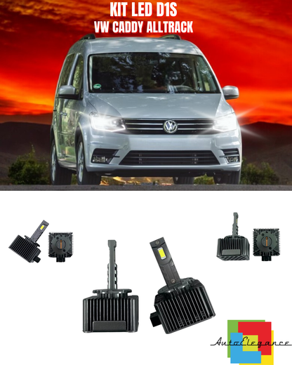 ⭐LAMPADE ANABBAGLIANTI D1S LED 6000K ADATTO PER VW CADDY ALLTRACK⭐