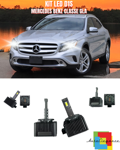 ⭐LAMPADE ANABBAGLIANTI D1S LED 6000K ADATTO PER MERCEDES BENZ CLASSE GLA⭐