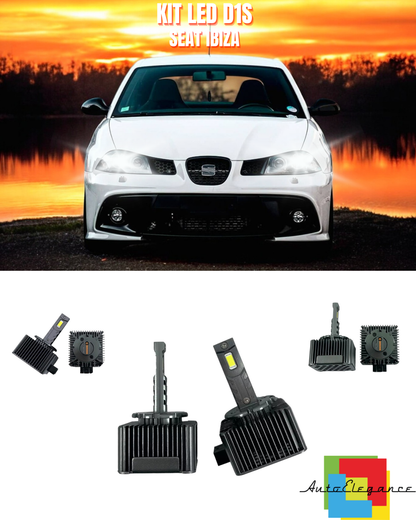 ⭐LAMPADE ANABBAGLIANTI D1S LED 6000K ADATTO PER SEAT IBIZA⭐