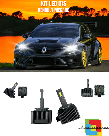 ⭐LAMPADE ANABBAGLIANTI D1S LED 6000K ADATTO PER RENAULT MEGANE⭐