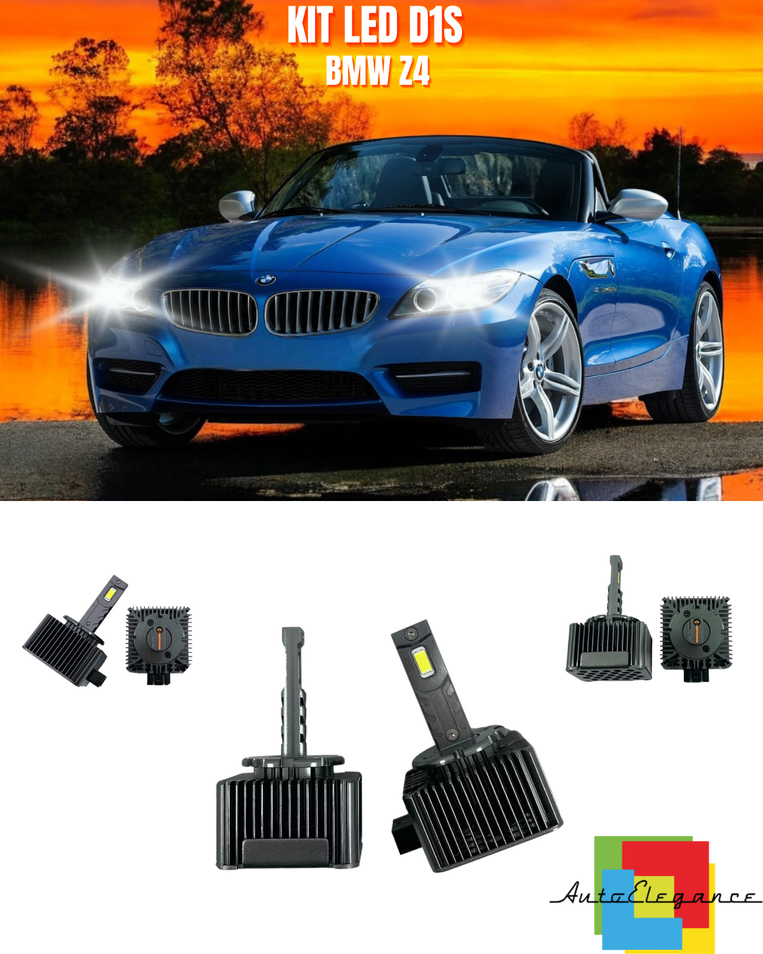 ⭐LAMPADE ANABBAGLIANTI D1S LED 6000K ADATTO PER BMW Z4⭐