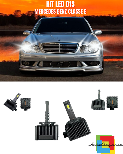 ⭐LAMPADE ANABBAGLIANTI D1S LED 6000K ADATTO PER MERCEDES BENZ CLASSE E⭐
