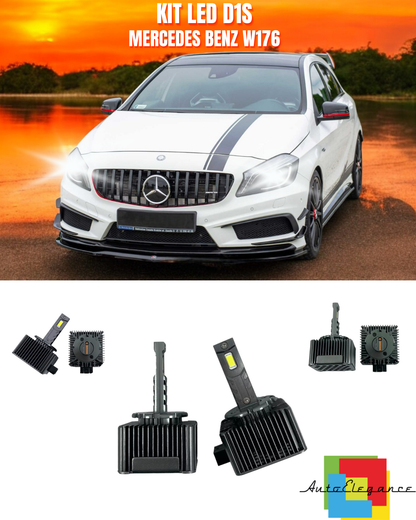 ⭐LAMPADE ANABBAGLIANTI D1S LED 6000K ADATTO PER MERCEDES BENZ W176⭐