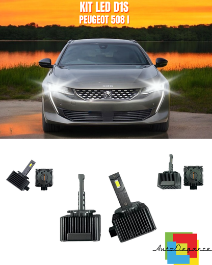 ⭐LAMPADE ANABBAGLIANTI D1S LED 6000K ADATTO PER PEUGEOT 508 I⭐