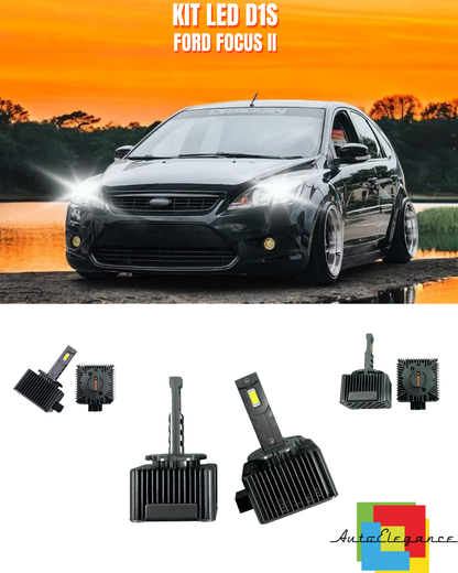 ⭐LAMPADE ANABBAGLIANTI D1S LED 6000K ADATTO PER FORD FOCUS II⭐