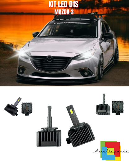 ⭐LAMPADE ANABBAGLIANTI D1S LED 6000K ADATTO PER MAZDA 3⭐