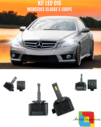 ⭐LAMPADE ANABBAGLIANTI D1S LED 6000K ADATTO PER MERCEDES CLASSE E COUPE⭐