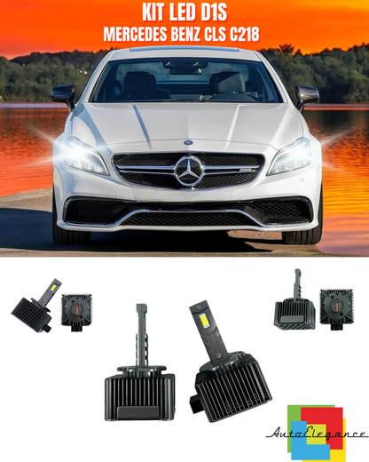 ⭐LAMPADE ANABBAGLIANTI D1S LED 6000K ADATTO PER MERCEDES BENZ CLS C218⭐