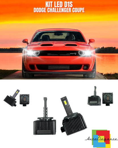 ⭐LAMPADE ANABBAGLIANTI D1S LED 6000K ADATTO PER DODGE CHALLENGER COUPE⭐