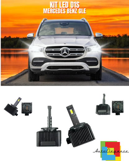 ⭐LAMPADE ANABBAGLIANTI D1S LED 6000K ADATTO PER MERCEDES BENZ GLE⭐