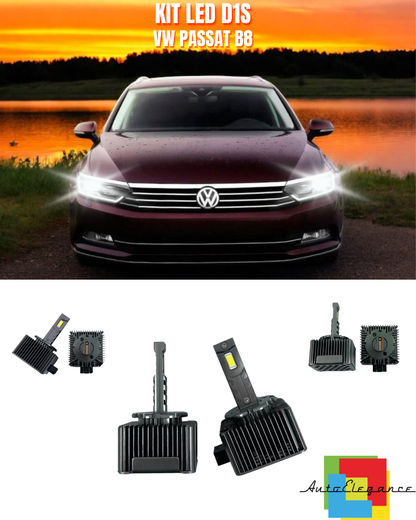 ⭐LAMPADE ANABBAGLIANTI D1S LED 6000K ADATTO PER VW PASSAT B8⭐