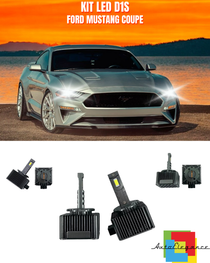⭐LAMPADE ANABBAGLIANTI D1S LED 6000K ADATTO PER FORD MUSTANG COUPE⭐