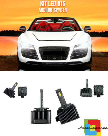 ⭐LAMPADE ANABBAGLIANTI D1S LED 6000K ADATTO PER AUDI R8 SPYDER⭐