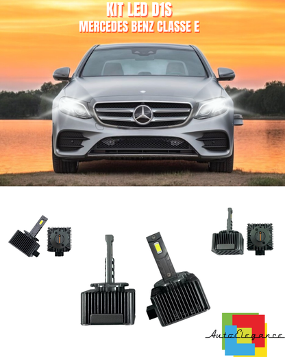 ⭐LAMPADE ANABBAGLIANTI D1S LED 6000K ADATTO PER MERCEDES BENZ CLASSE E⭐
