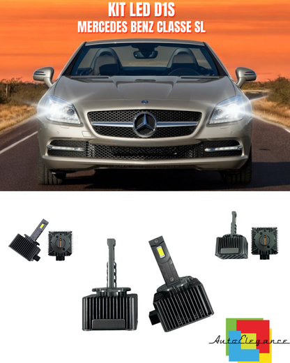 ⭐LAMPADE ANABBAGLIANTI D1S LED 6000K ADATTO PER MERCEDES BENZ CLASSE SL⭐