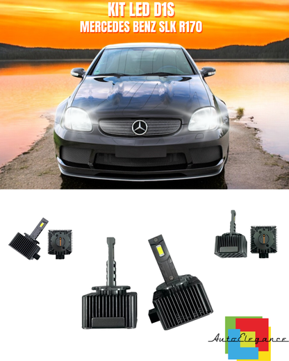 ⭐LAMPADE ANABBAGLIANTI D1S LED 6000K ADATTO PER MERCEDES BENZ SLK R170⭐