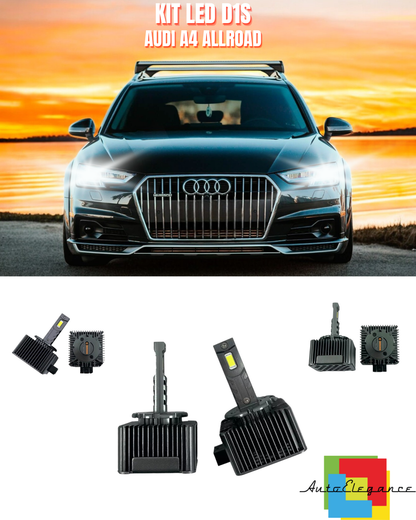 ⭐LAMPADE ANABBAGLIANTI D1S KIT LED 6000K ADATTO PER AUDI A4 ALLROAD⭐