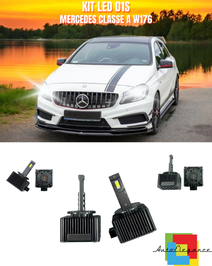 ⭐LAMPADE ANABBAGLIANTI D1S KIT LED 6000K ADATTO PER MERCEDES CLASSE A W176⭐