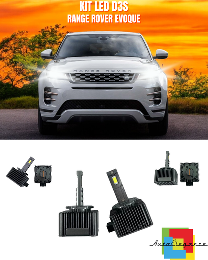 ⭐LAMPADE ANABBAGLIANTI D3S KIT LED 6000K ADATTO PER RANGE ROVER EVOQUE⭐
