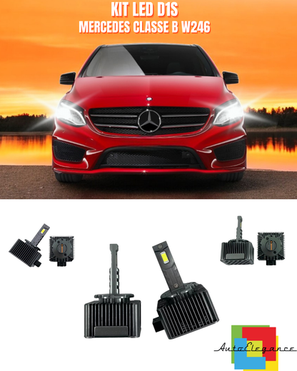 ⭐LAMPADE ANABBAGLIANTI D1S KIT LED 6000K ADATTO PER MERCEDES CLASSE B W246⭐