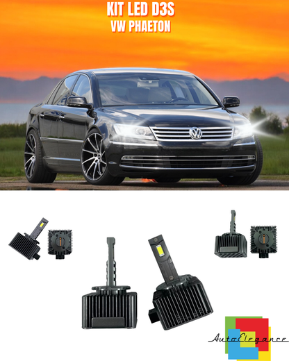 ⭐LAMPADE ANABBAGLIANTI D3S KIT LED 6000K ADATTO PER VW PHAETON⭐