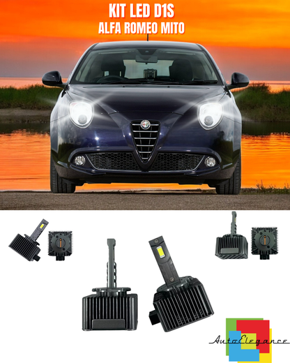 ⭐LAMPADE ANABBAGLIANTI D1S KIT LED 6000K ADATTO PER ALFA ROMEO MITO⭐
