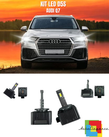 ⭐LAMPADE ANABBAGLIANTI D5S KIT LED 6000K ADATTO PER AUDI Q7⭐