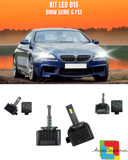 ⭐LAMPADE ANABBAGLIANTI D1S KIT LED 6000K ADATTO PER BMW BMW SERIE 6 F13⭐