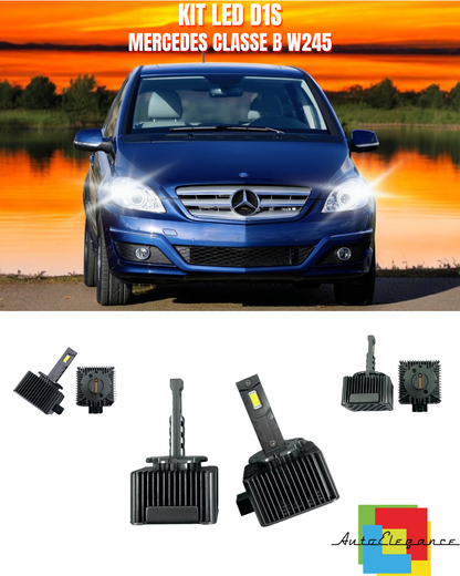 ⭐LAMPADE ANABBAGLIANTI D1S KIT LED 6000K ADATTO PER MERCEDES CLASSE B W245⭐
