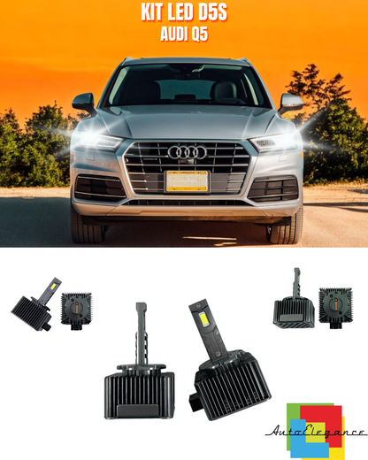 ⭐LAMPADE ANABBAGLIANTI D5S KIT LED 6000K ADATTO PER AUDI Q5⭐
