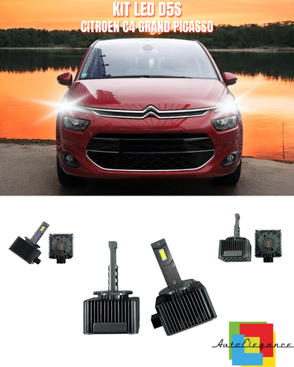 ⭐LAMPADE ANABBAGLIANTI D5S KIT LED 6000K ADATTO PER CITROEN C4 GRAND PICASSO⭐