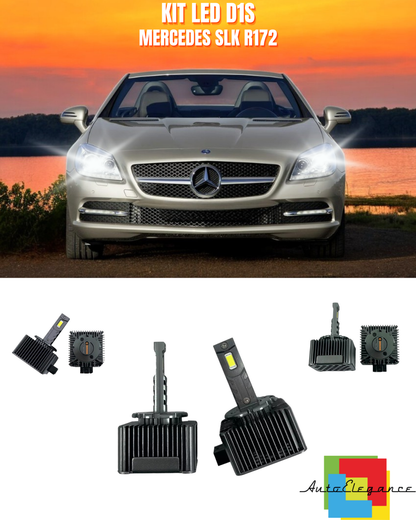 ⭐LAMPADE ANABBAGLIANTI D1S KIT LED 6000K ADATTO PER MERCEDES SLK R172⭐