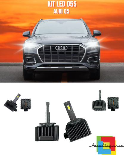 ⭐LAMPADE ANABBAGLIANTI D5S KIT LED 6000K ADATTO PER AUDI Q5⭐