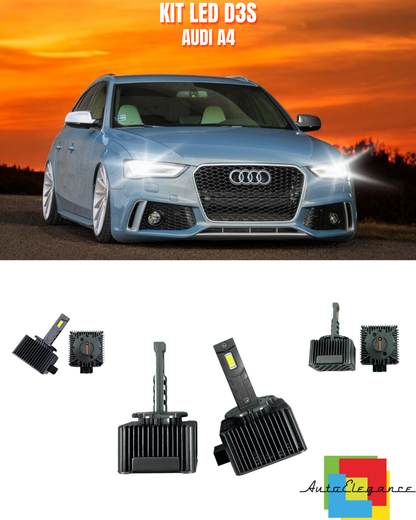 ⭐LAMPADE ANABBAGLIANTI D3S KIT LED 6000K ADATTO PER AUDI A4⭐